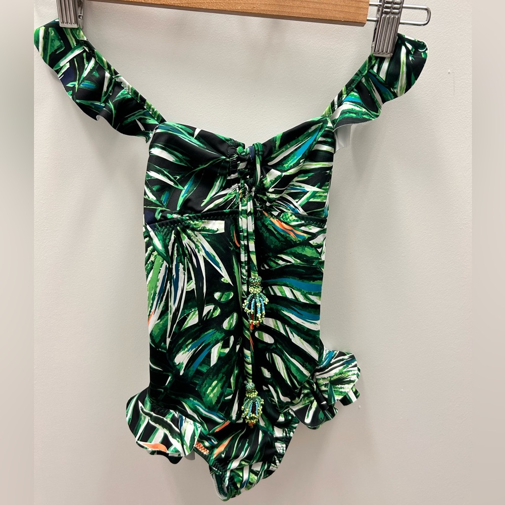 Agua bendita little girls one-piece swimsuit